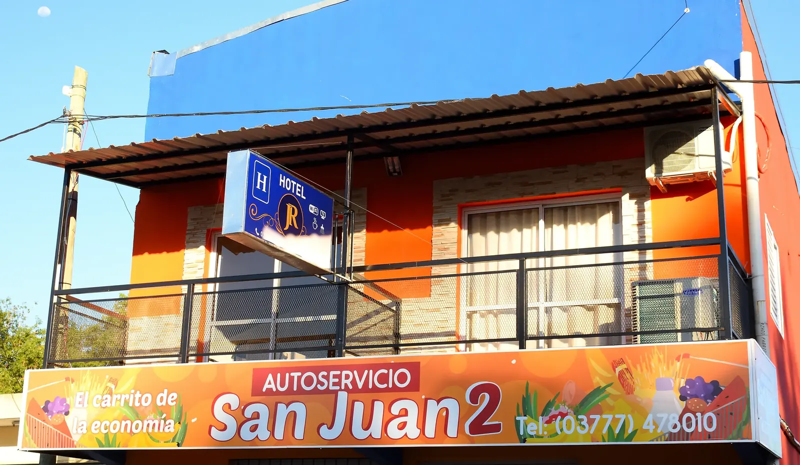 Fachada del Hospedaje JR